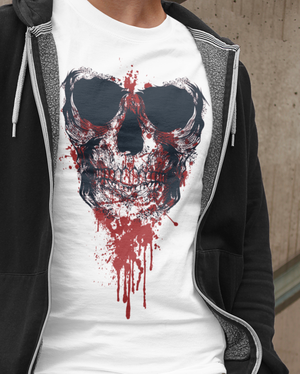 Abstract Skull Tee