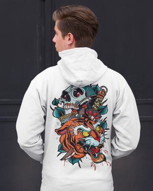 Skull Tiger Hoodie