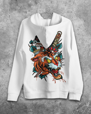 Skull Tiger Hoodie