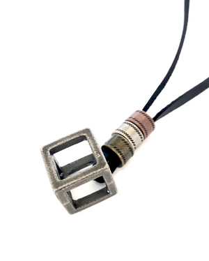 Cube Metal Necklace