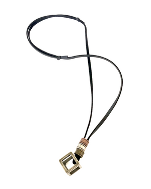 Cube Metal Necklace